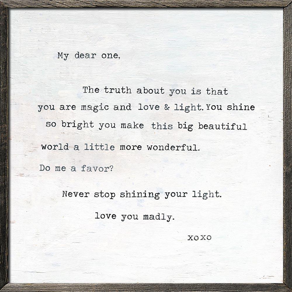 "Never Stop Shining" Art Print - Quirks!