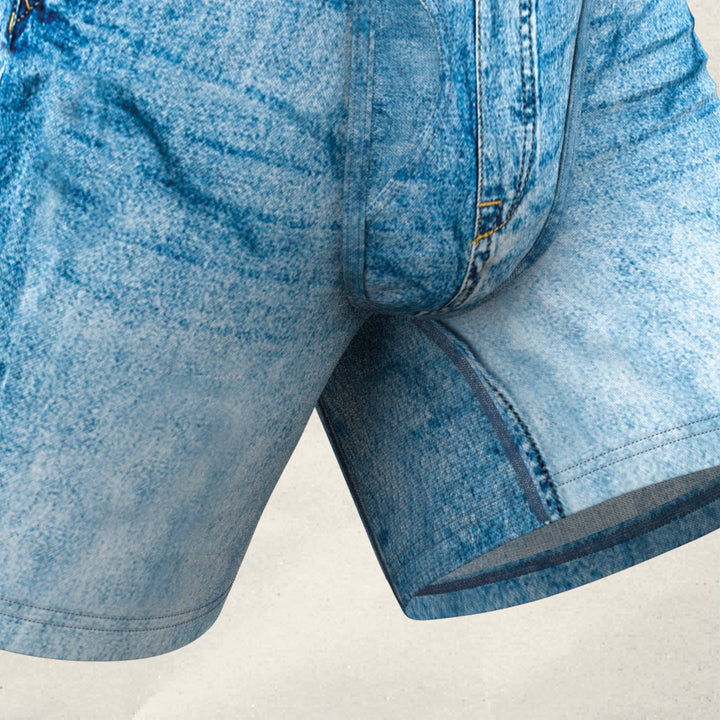 The Never Nude | Denim paradICE™ Cooling Ball Hammock® Pouch Underwear