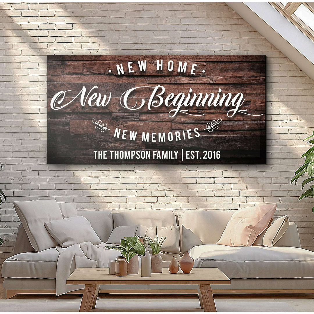 New Home Sign III