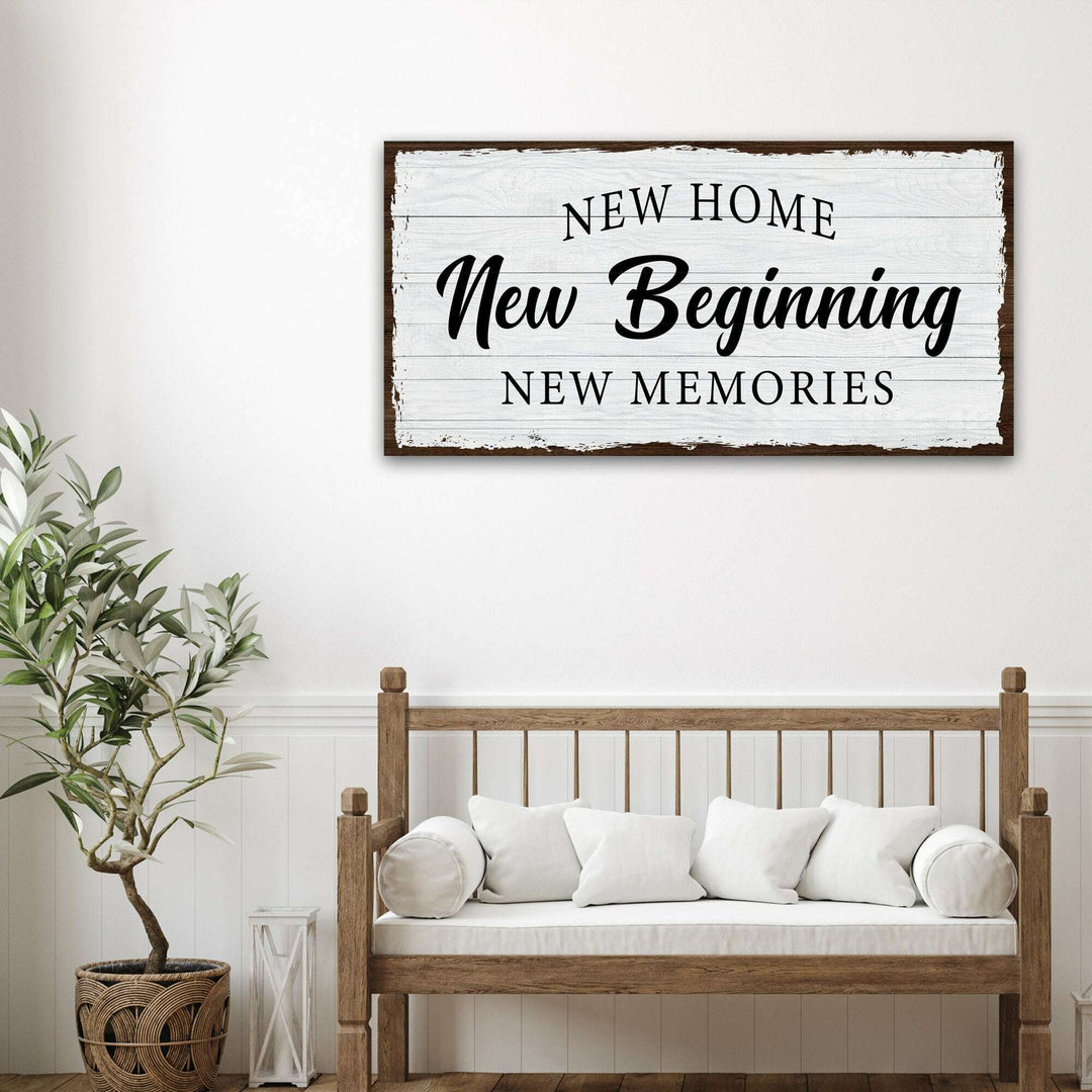New Home Sign