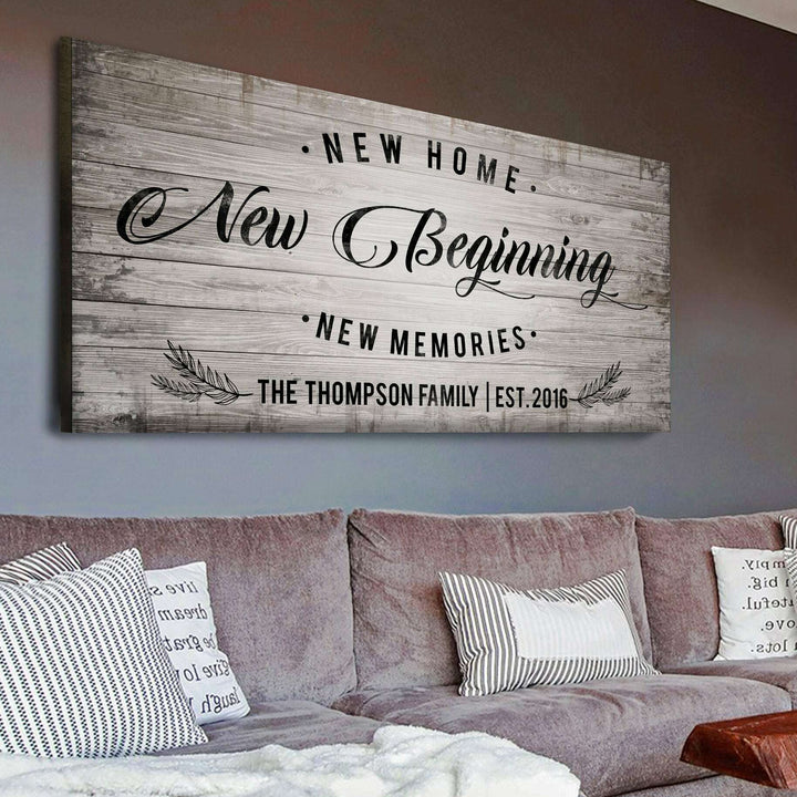 New Home Sign