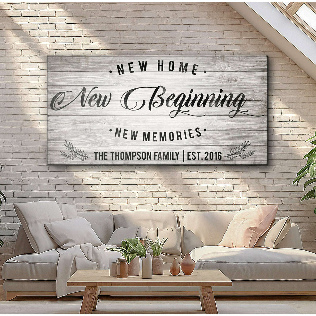 New Home Sign