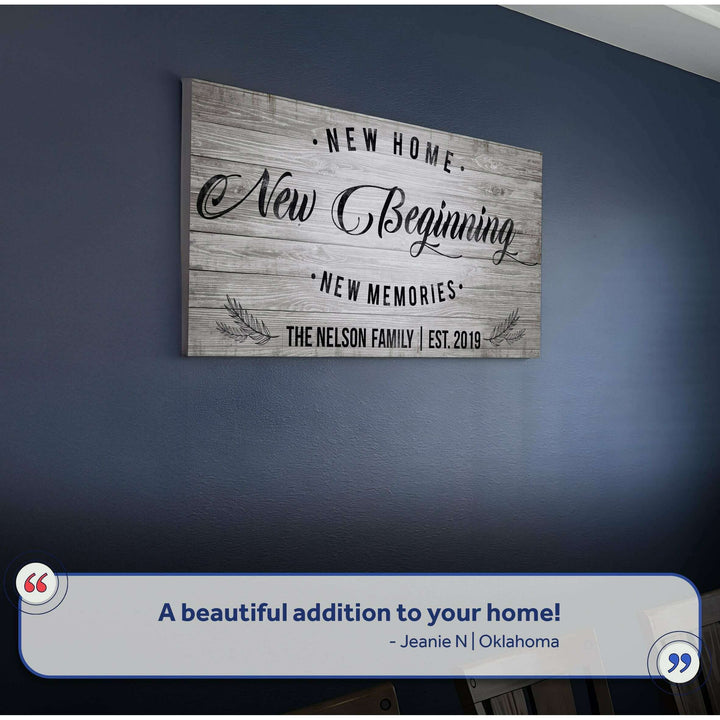 New Home Sign