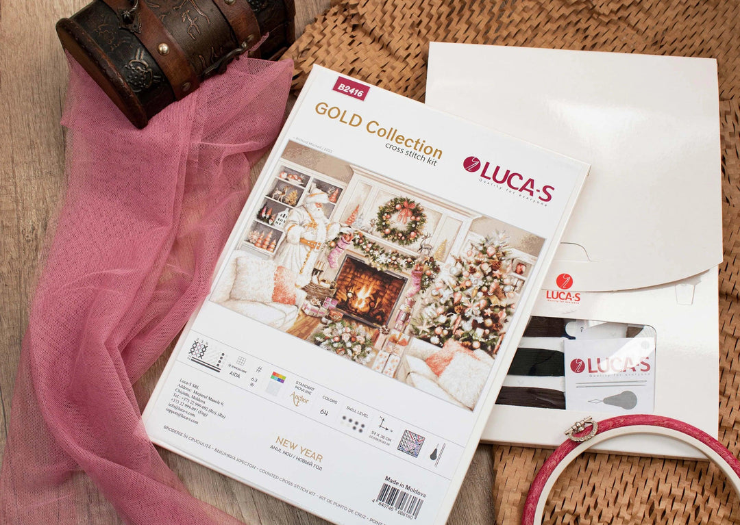 New Year B2416L Counted Cross-Stitch Kit