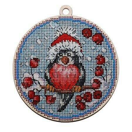 New Year's Bird Counted cross stitch kit 5530A