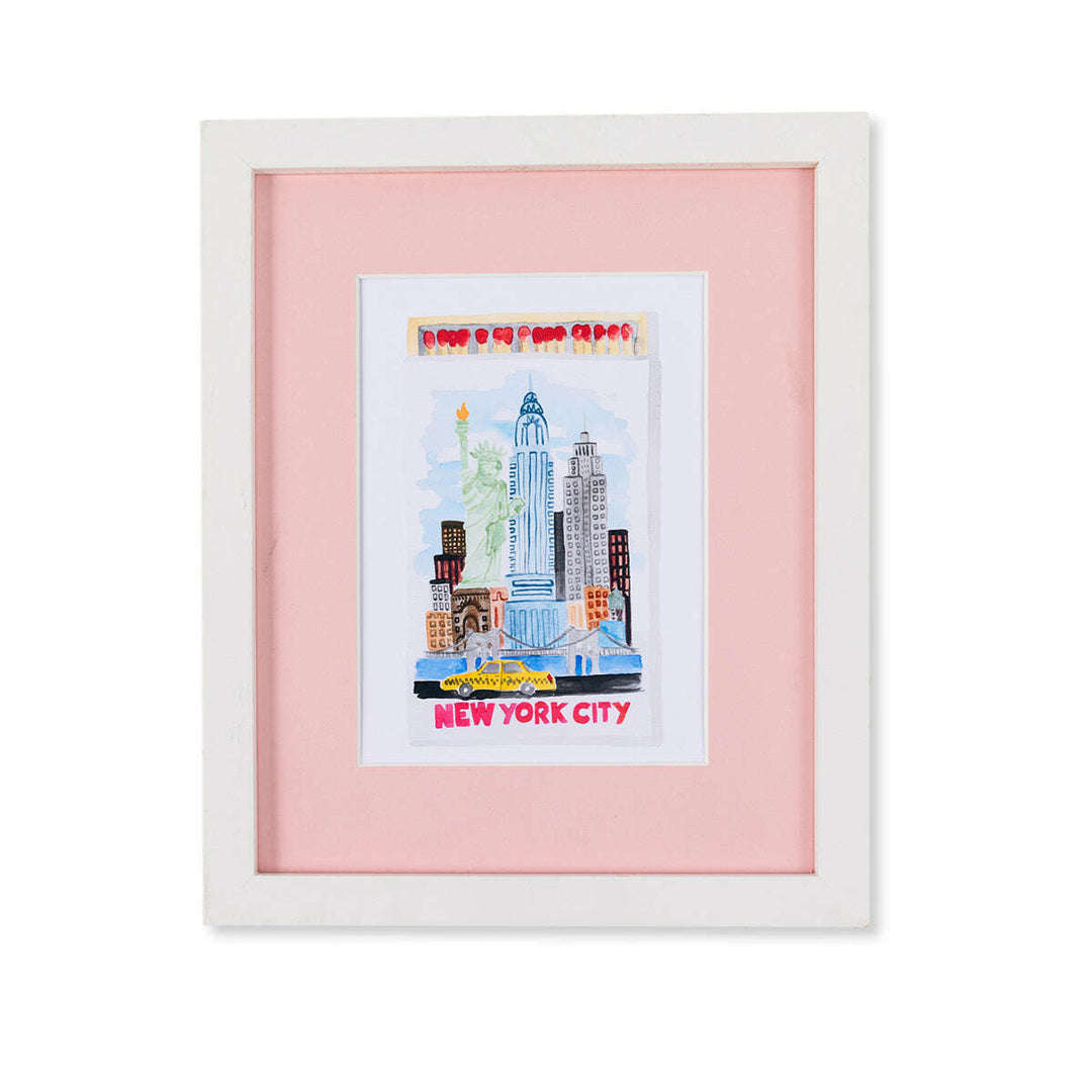 New York City Matchbook Art Print