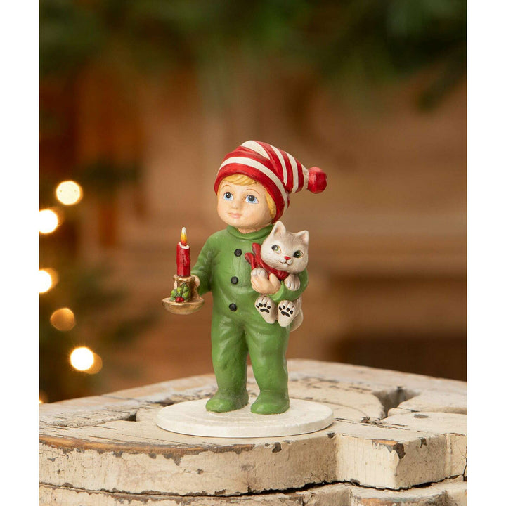 Noah with Cat by Bethany Lowe Designs, christmas decor
