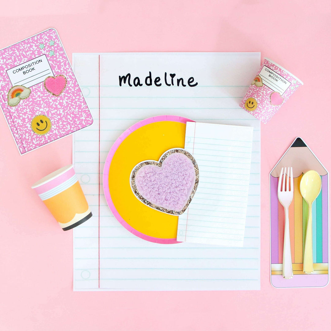 Notebook Paper Paper Placemats