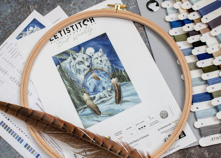 Nothing Can Hold Back A Dream L8067 Counted Cross Stitch Kit