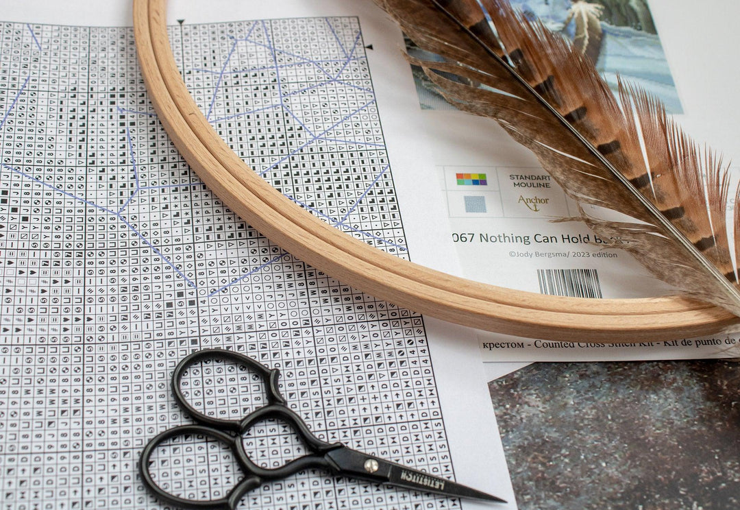 Nothing Can Hold Back A Dream L8067 Counted Cross Stitch Kit