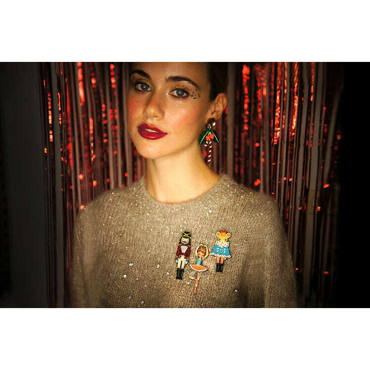 Nutcracker Ballerina Brooch by Laliblue