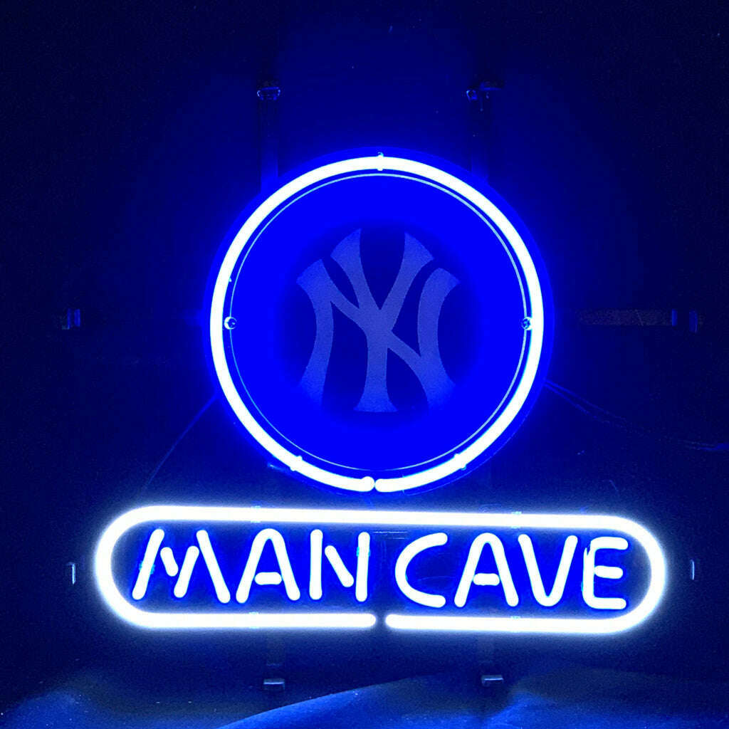 NY New York Yanees and Man Cave Neon Signs Light