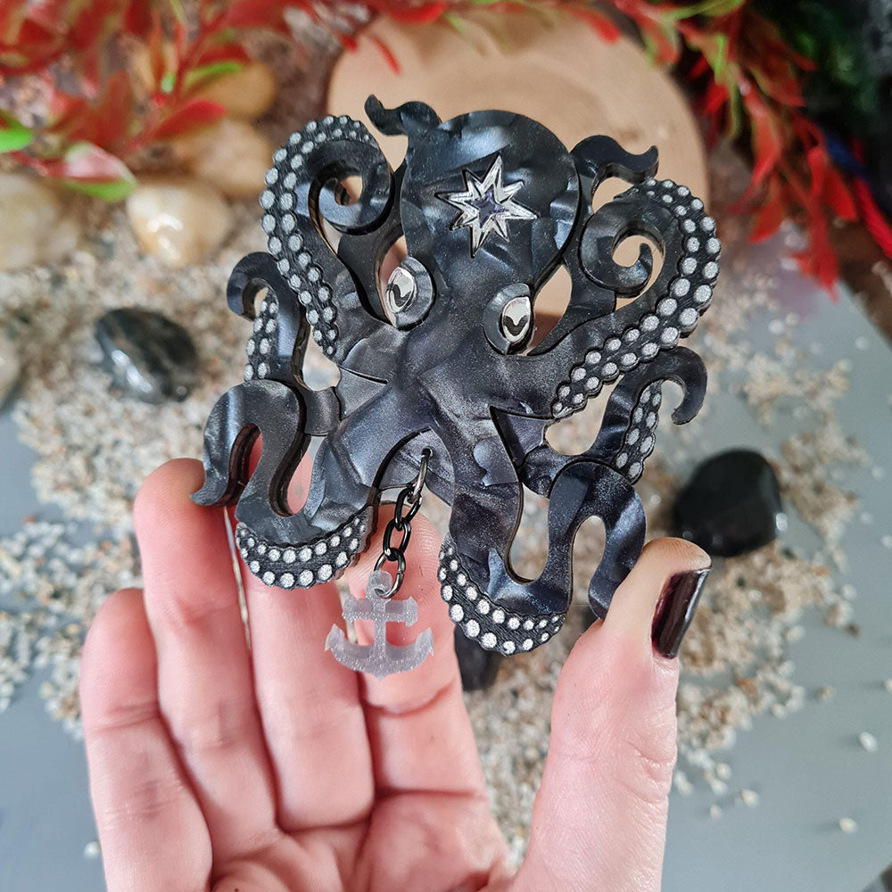 Octopus Necklace by Cherryloco Jewellery 2