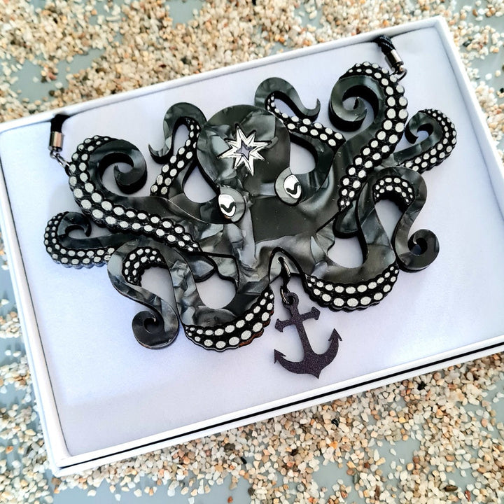 Octopus Statement Necklace by Cherryloco Jewellery 2