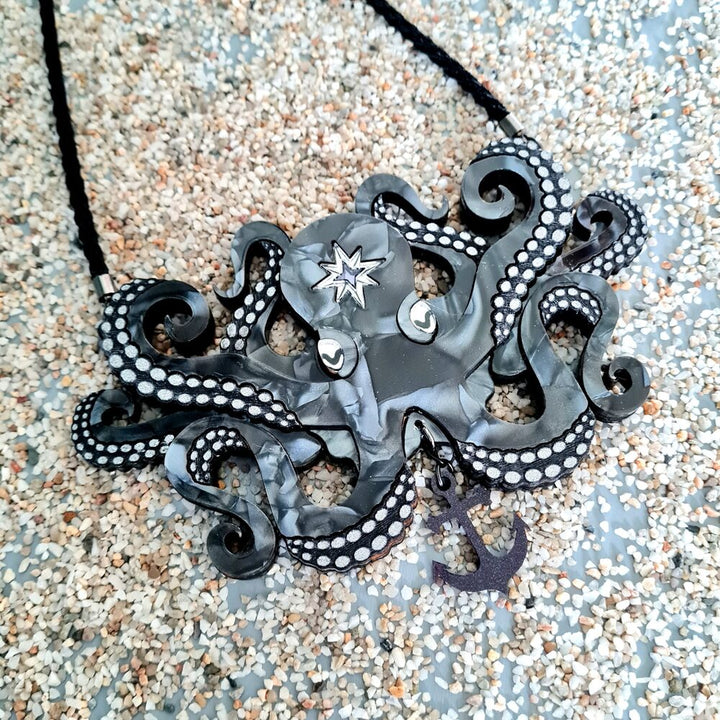 Octopus Statement Necklace by Cherryloco Jewellery 3