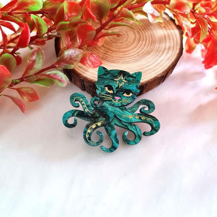Octopuss Cat Necklace by Cherryloco Jewellery image 3