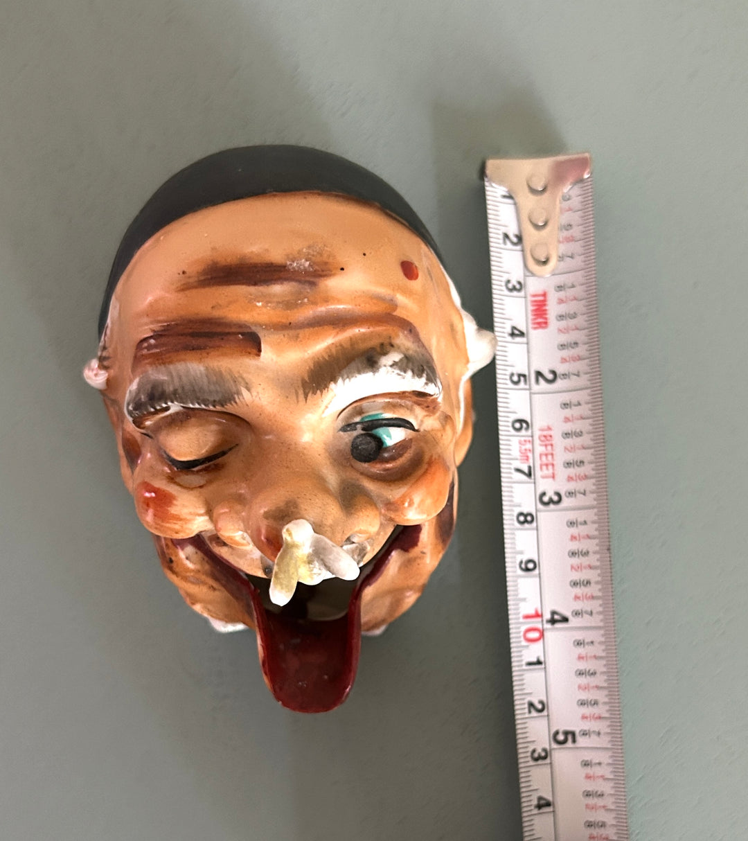 Old man ashtray length measurement