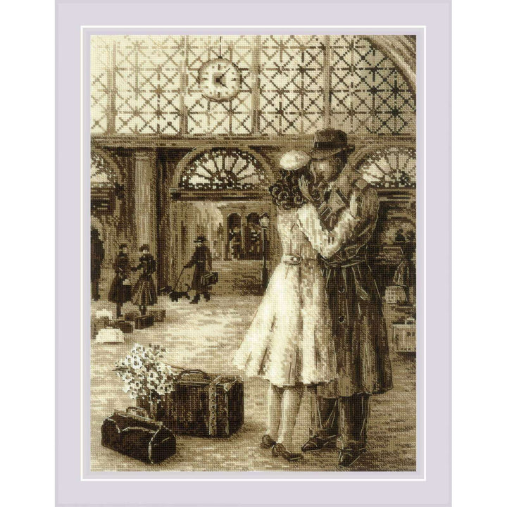 Old Photo. Rendezvous R2111 Counted Cross Stitch Kit