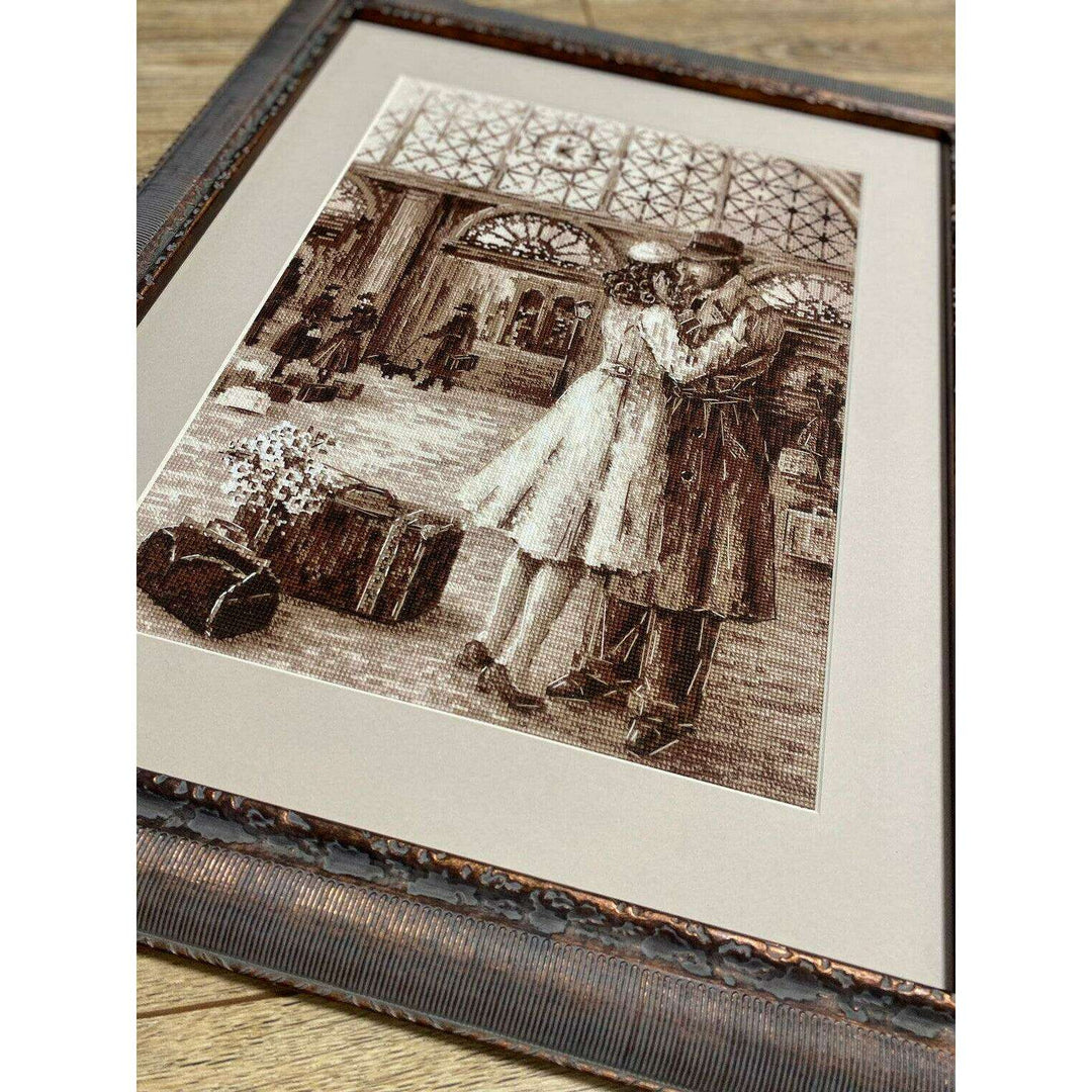 Old Photo. Rendezvous R2111 Counted Cross Stitch Kit