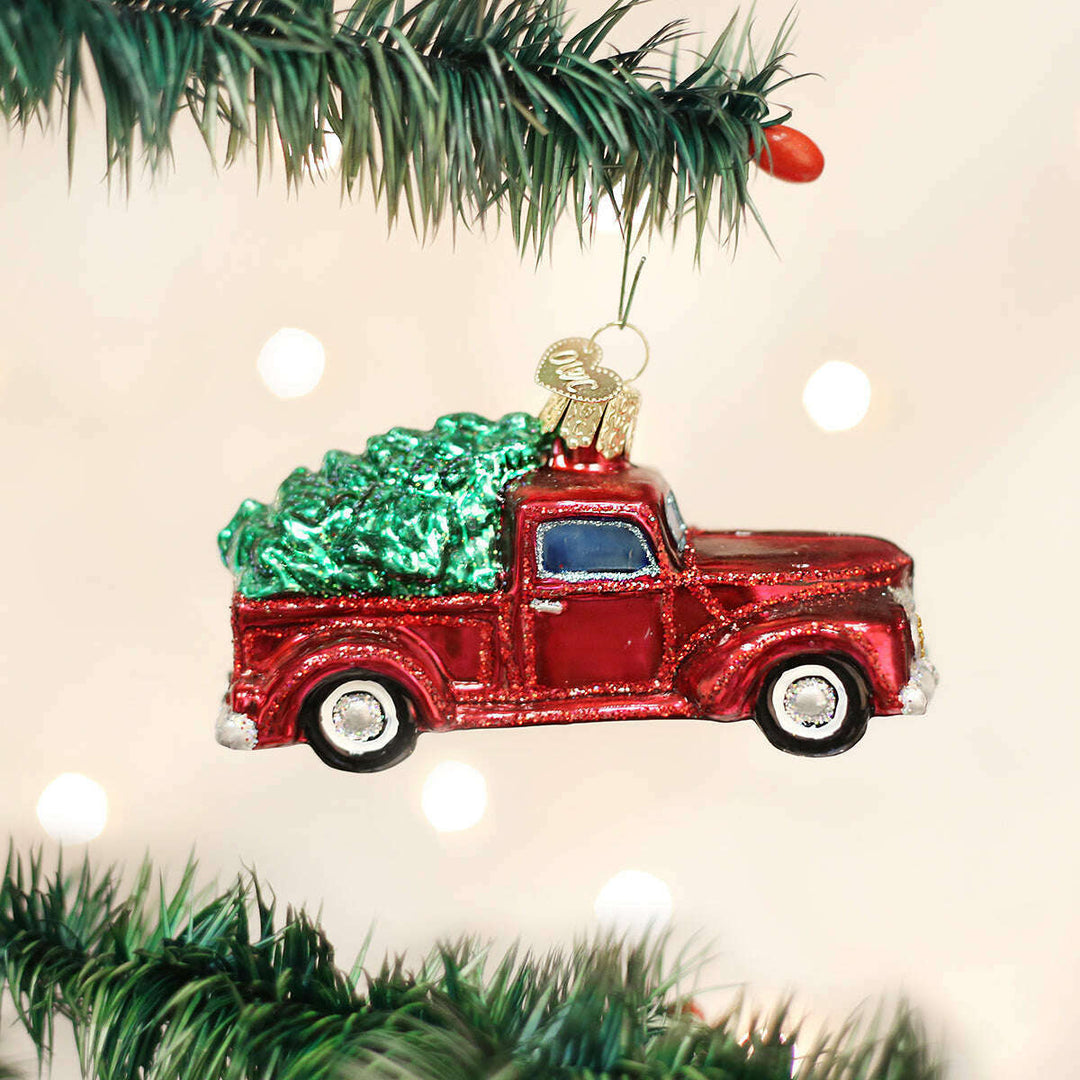 Old Truck With Tree