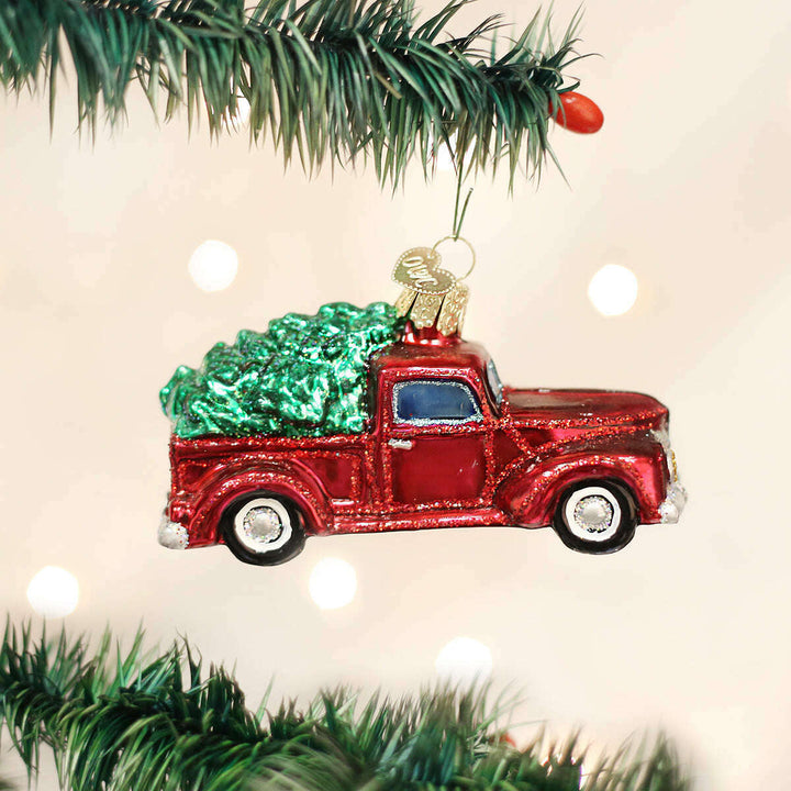 Old Truck With Tree