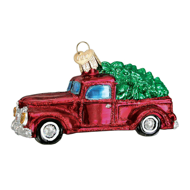 Old Truck With Tree