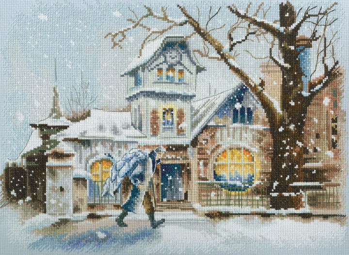 On duty through November M930 Counted Cross Stitch Kit