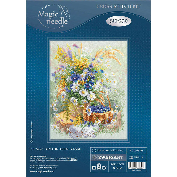 On the Forest Glade 510-230 Counted Cross-Stitch Kit