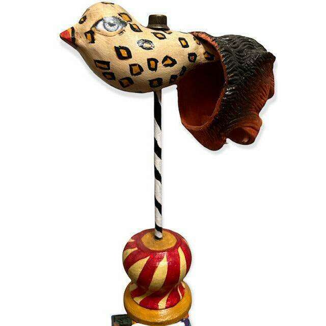 Exclusive Kim Collister Set of 2 Multi-Media Art Sculptures - Quirks!