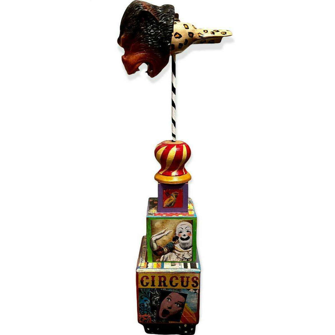 Exclusive Kim Collister Set of 2 Multi-Media Art Sculptures - Quirks!