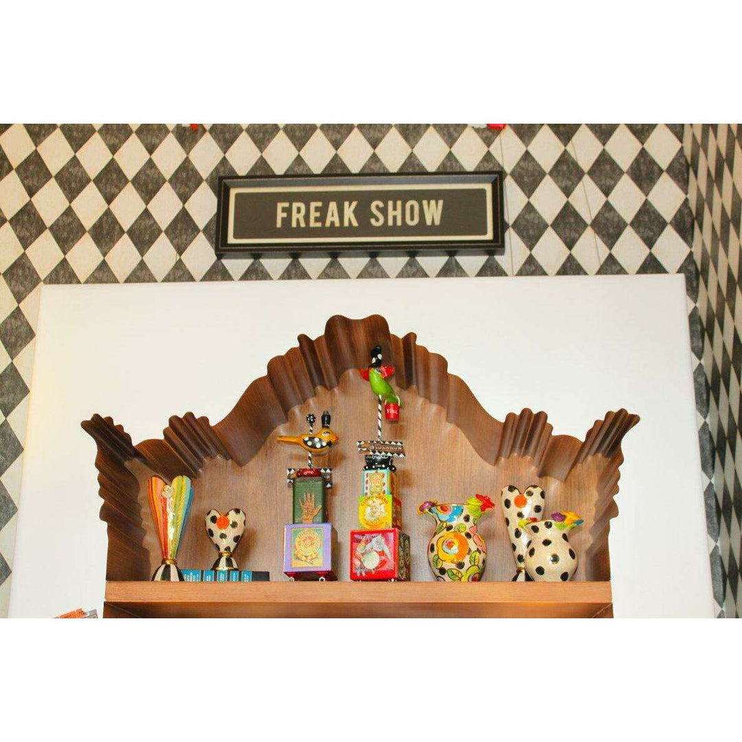 Exclusive Kim Collister Set of 2 Multi-Media Art Sculptures - Quirks!