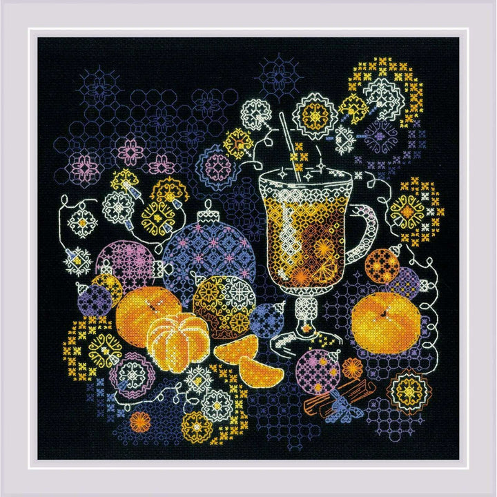 Orange Mood R2055 Counted Cross Stitch Kit