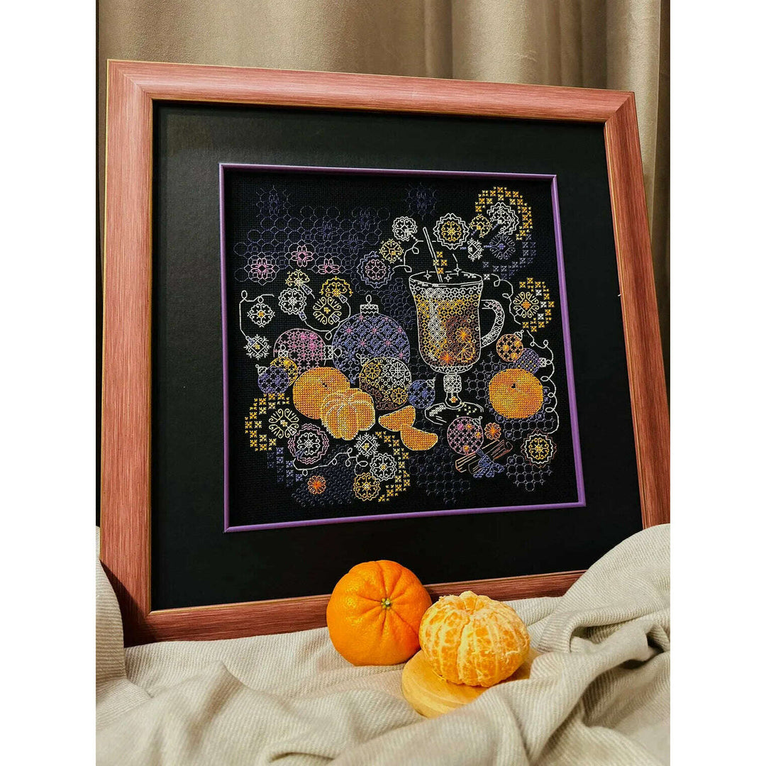 Orange Mood R2055 Counted Cross Stitch Kit