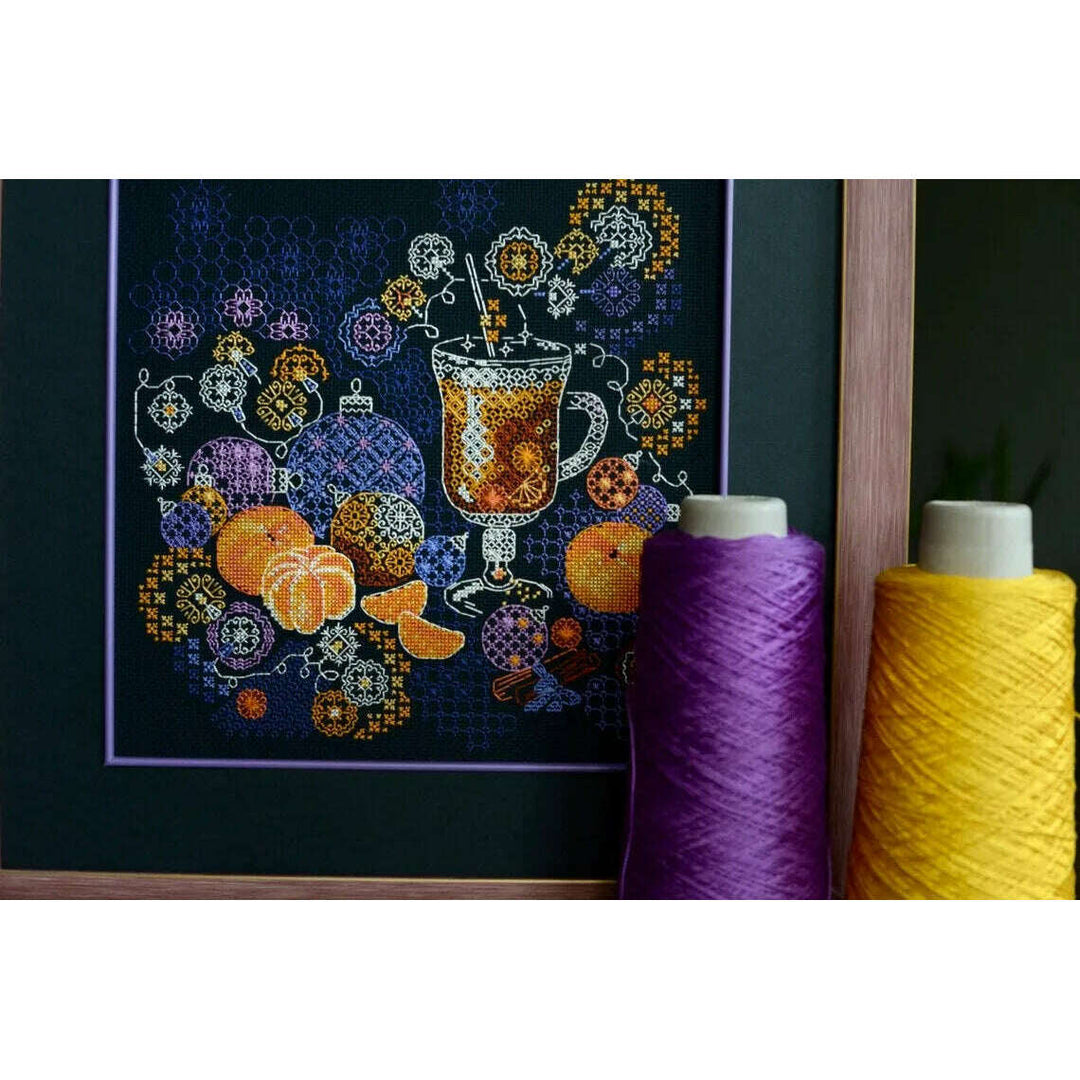 Orange Mood R2055 Counted Cross Stitch Kit