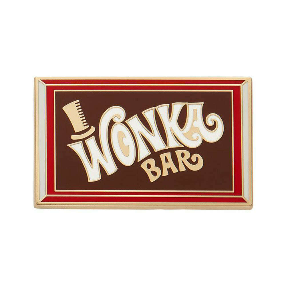 Original Wonka Bar Enamel Pin by Erstwilder