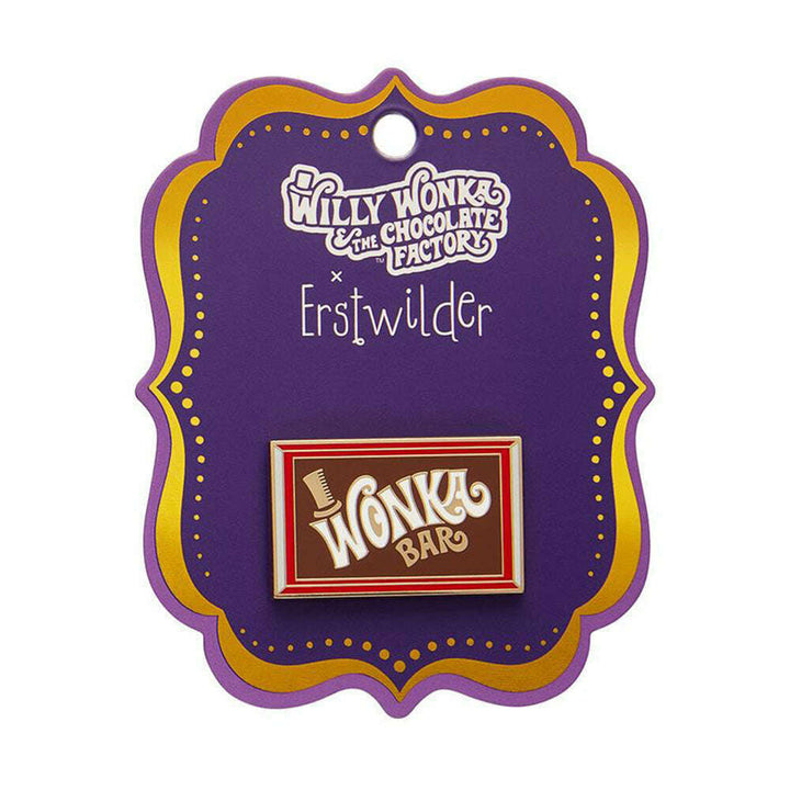 Original Wonka Bar Enamel Pin by Erstwilder – view 3