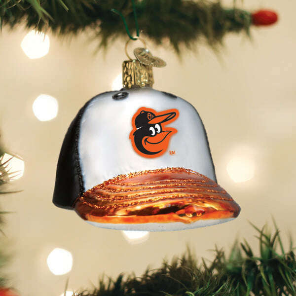 Orioles Baseball Cap Ornament