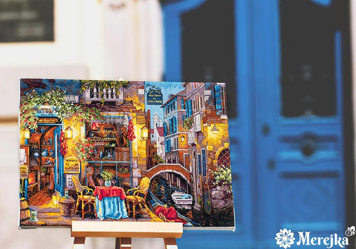 Our Special Place in Venice K-160 Counted Cross-Stitch Kit