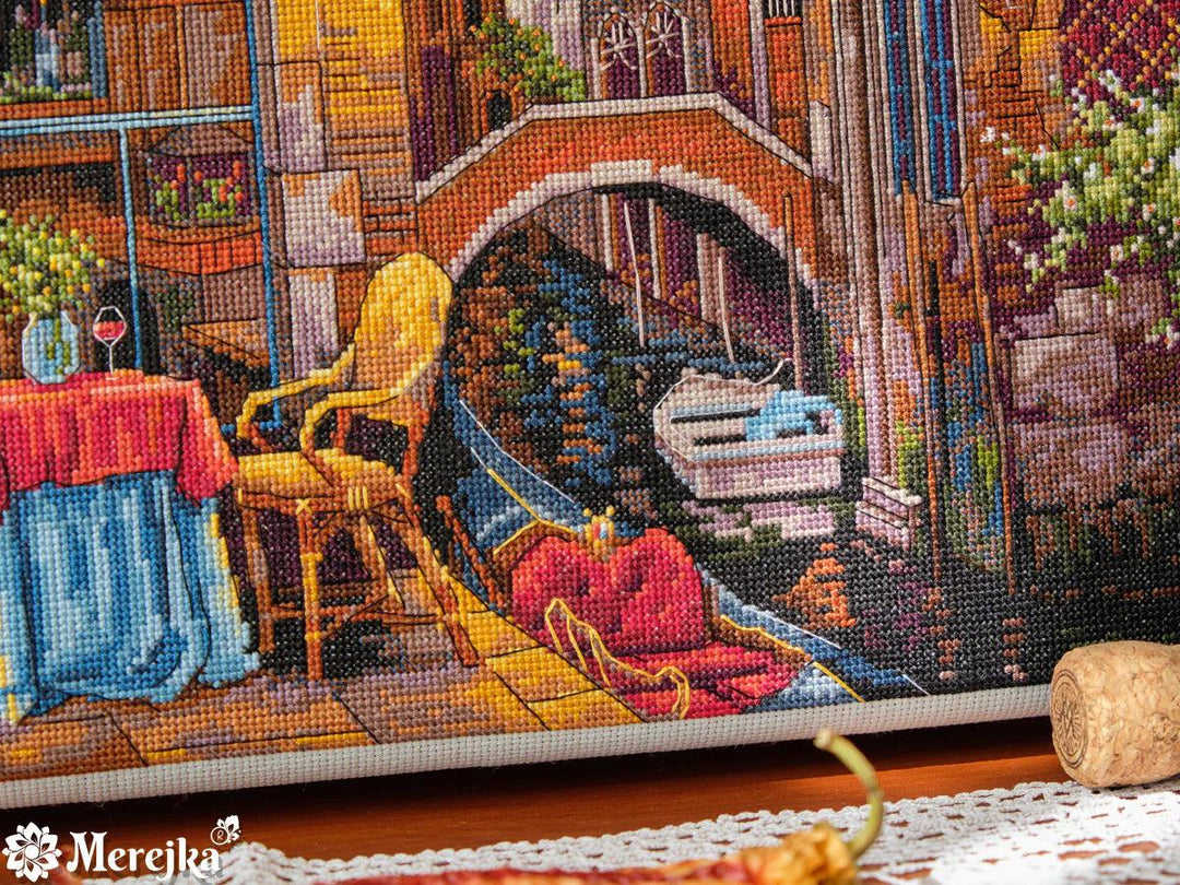 Our Special Place in Venice K-160 Counted Cross-Stitch Kit