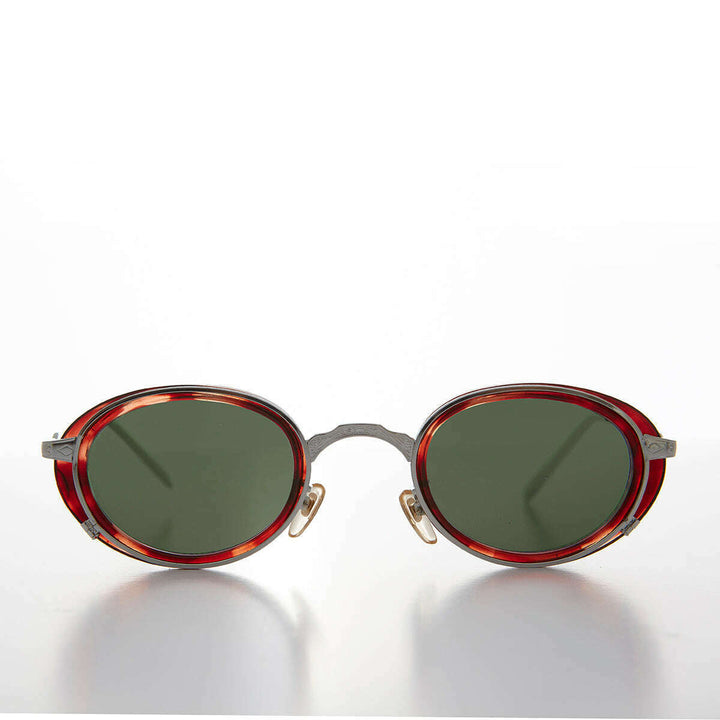 Oval 90s Vintage Sunglass - Atomic