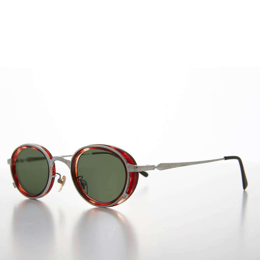 Oval 90s Vintage Sunglass - Atomic
