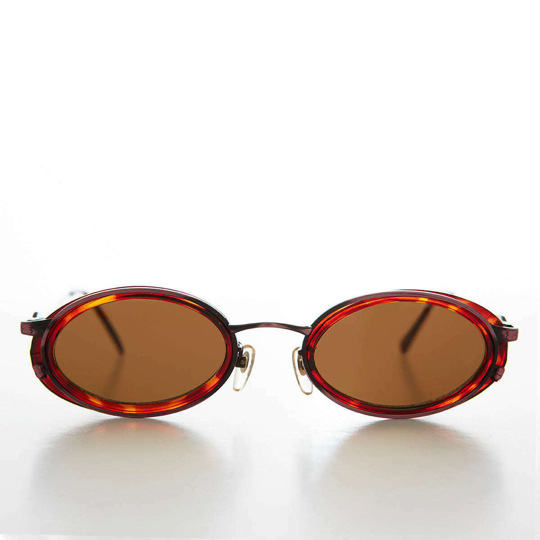 Oval 90s Vintage Sunglasses - Dorian
