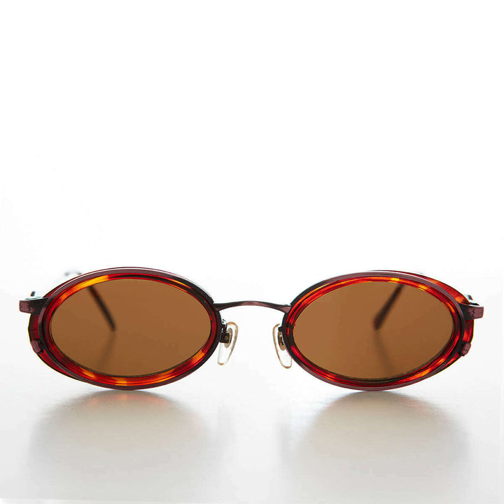 Oval 90s Vintage Sunglasses - Dorian