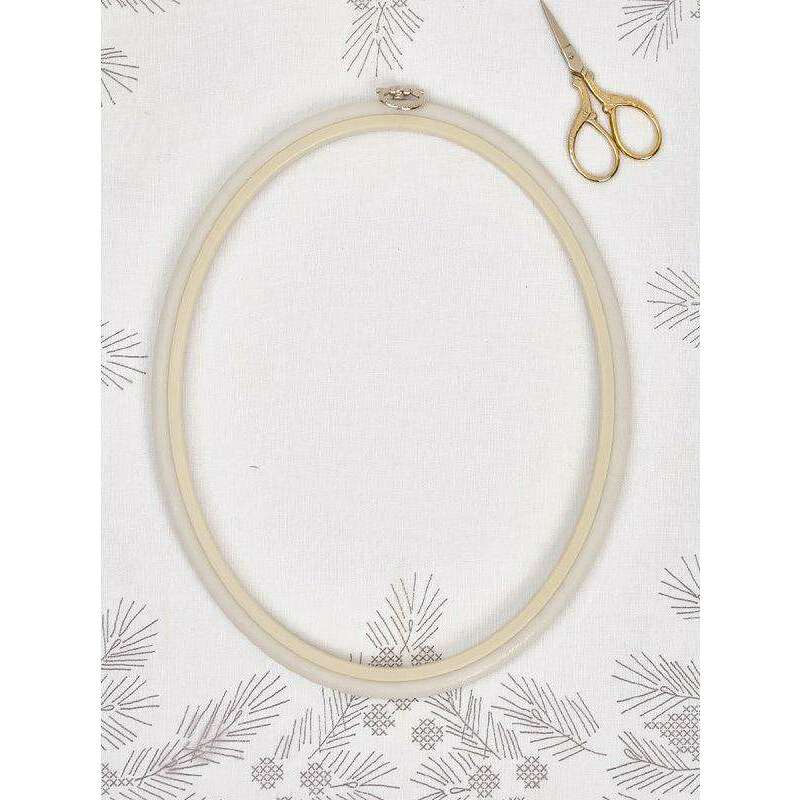 Oval Flexi Hoop Nurge 230-10 White