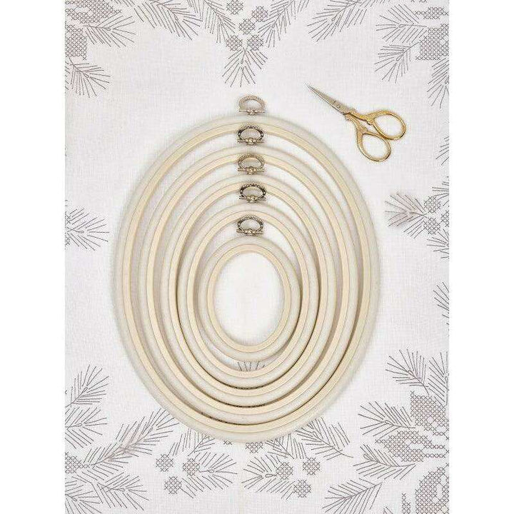 Oval Flexi Hoop Nurge 230-10 White
