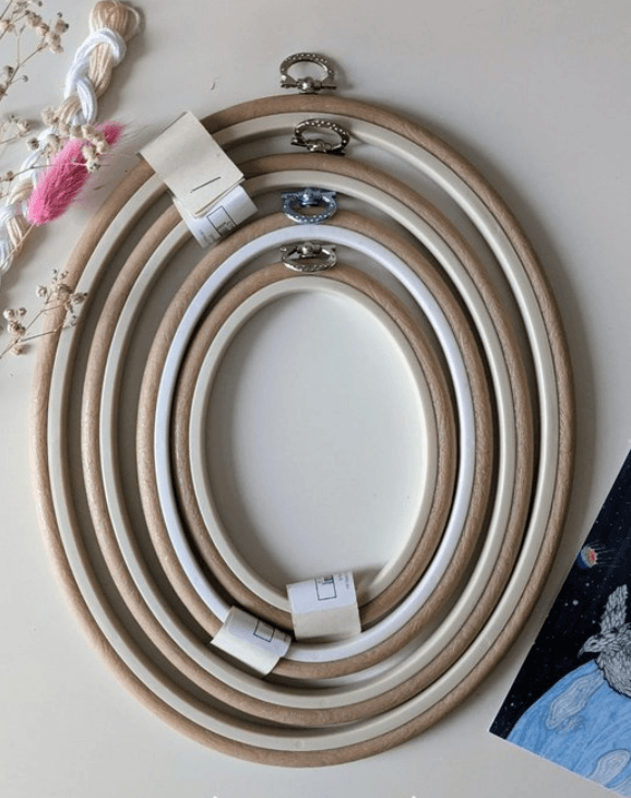 Oval Flexi Hoop Nurge 230-6 Sand