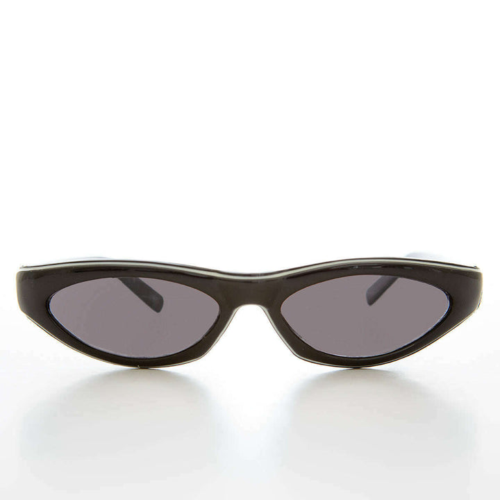 Oval Micro Cat Eye Vintage Sunglasses - Mulvany