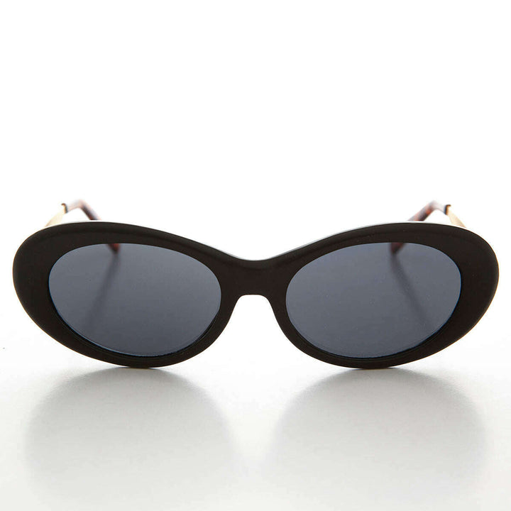 Oval Mod Punk Cateye 90s Vintage Sunglass - Loretta