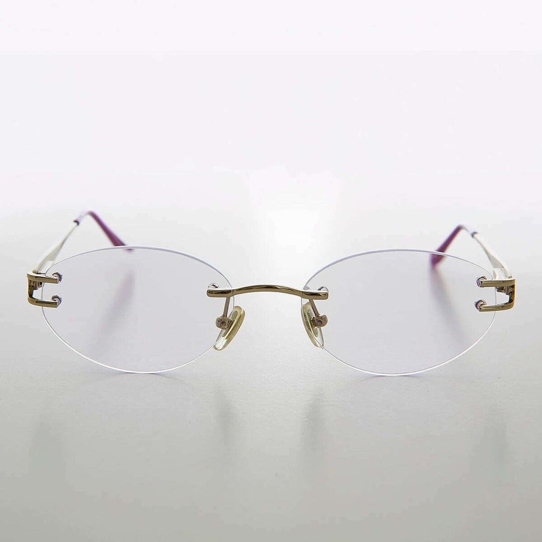 Oval Reading Glasses with Soft Tinted Lens - Lauren