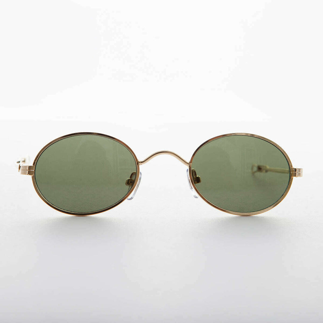 Oval Sunglass Spectacle with Adjustable Sliding Temples - Miyazaki